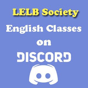 English Classes on Discord LELB Society