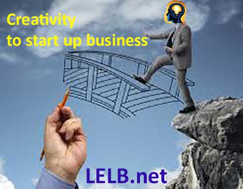 Use creativity to start up a-business