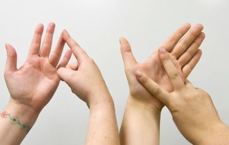 Sign Language - English Flashcard