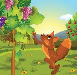 Learn Persian Online Story fox and grapes at LELB Society with podcast and full text