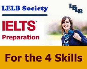 IELTS preparation course for the 4 skills