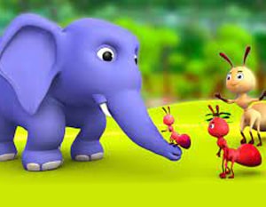 Learn Persian with Stories at LELB Society - Story of Elephant and Ant