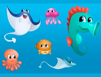 Learn Persian Online for Kids on Sea Animals at LELB Society