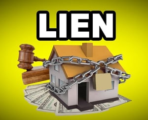 Definition of Lien in legal context with image at LELB Society for advanced ESL learners from 601 Words You Need to Know