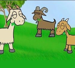 The Goatherd and the Wild Goats - English Fairy tale from Aesop's fables