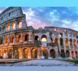 An English documentary on the ancient Rome facts with video transcript and vocabulary practice for advanced ESL learners