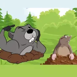 The Mole and His Mother - Aesop's fables with vocabulary and pronunciation practice for English learners