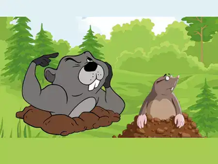 The Mole and His Mother - Aesop's fables with vocabulary and pronunciation practice for English learners