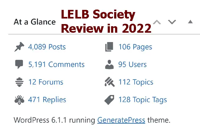 LELB Society Review in 2022 including our top achievements and success journal