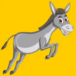 The Salt Merchant and His Donkey with vocabulary practice and podcast for ESL students