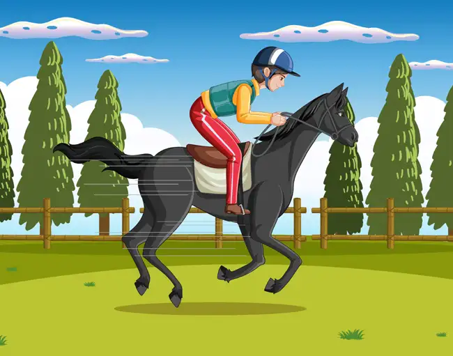 The Solider and His Horse from Aesop with new vocabulary and video for English students