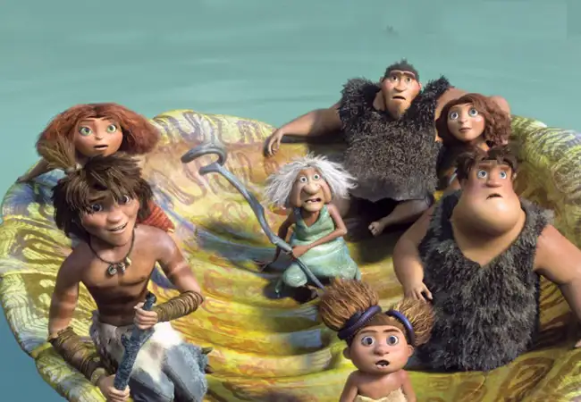 The Croods movie review and analysis in film criticism course forum for advanced ESL students