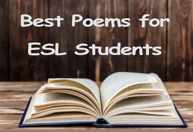 Best poems for ESL students forum to practice writing and enjoy English literature