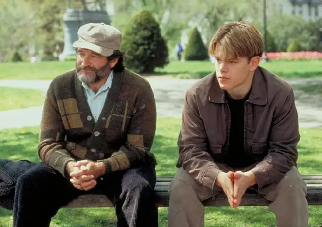 Good Will Hunting movie review and analysis in film criticism course forum for advanced ESL students