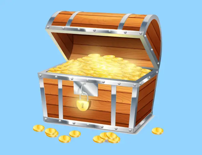 3 thieves treasure chest