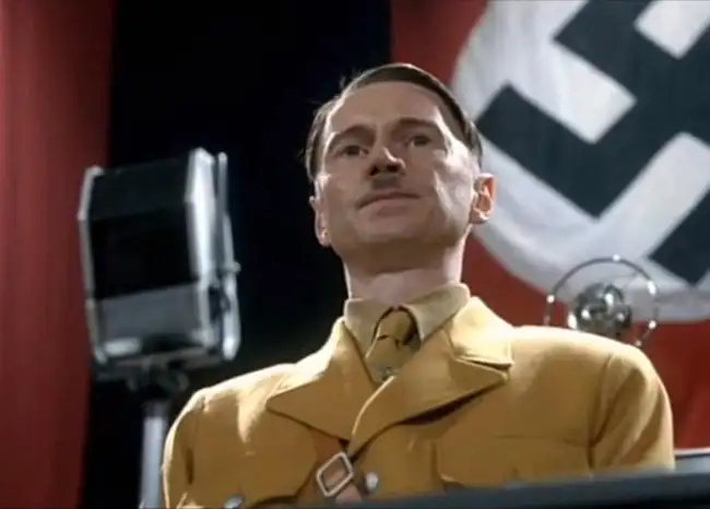 Hitler The Rise of Evil movie review and analysis in film criticism course for ESL students