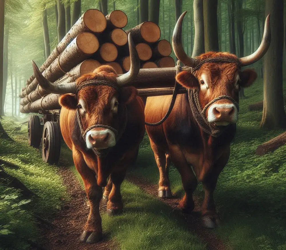 The Oxen and the Axletrees by Aesop for ESL Students with a Video and Vocabulary Practice