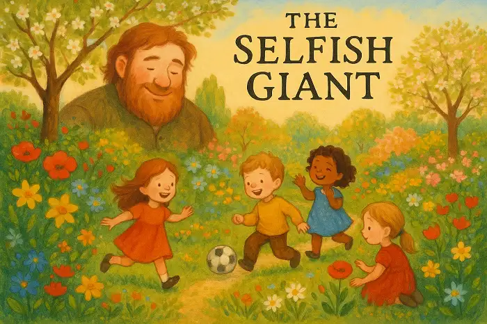 The Selfish Giant by Oscar Wilde with Vocabulary Practice