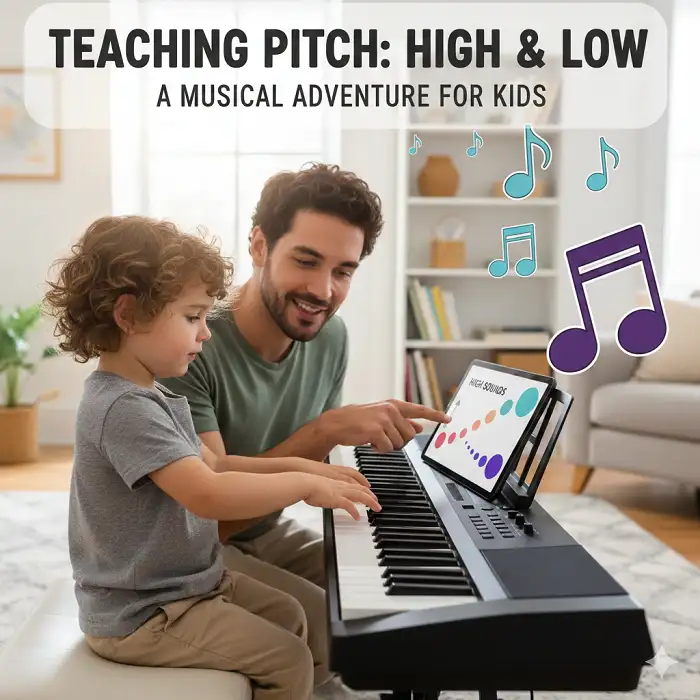 Lesson 2 – Understanding High and Low Sounds on the Keyboard