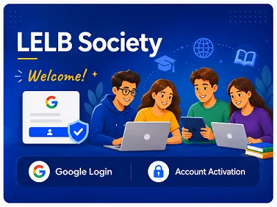 Join LELB Society, login with Google, then contact us to activate your account.
