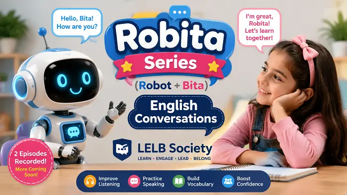 Robita Series: Fun English Conversations Between Robot and Bita