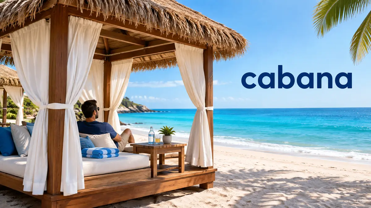Cabana Definition in Real Context with Images & Video