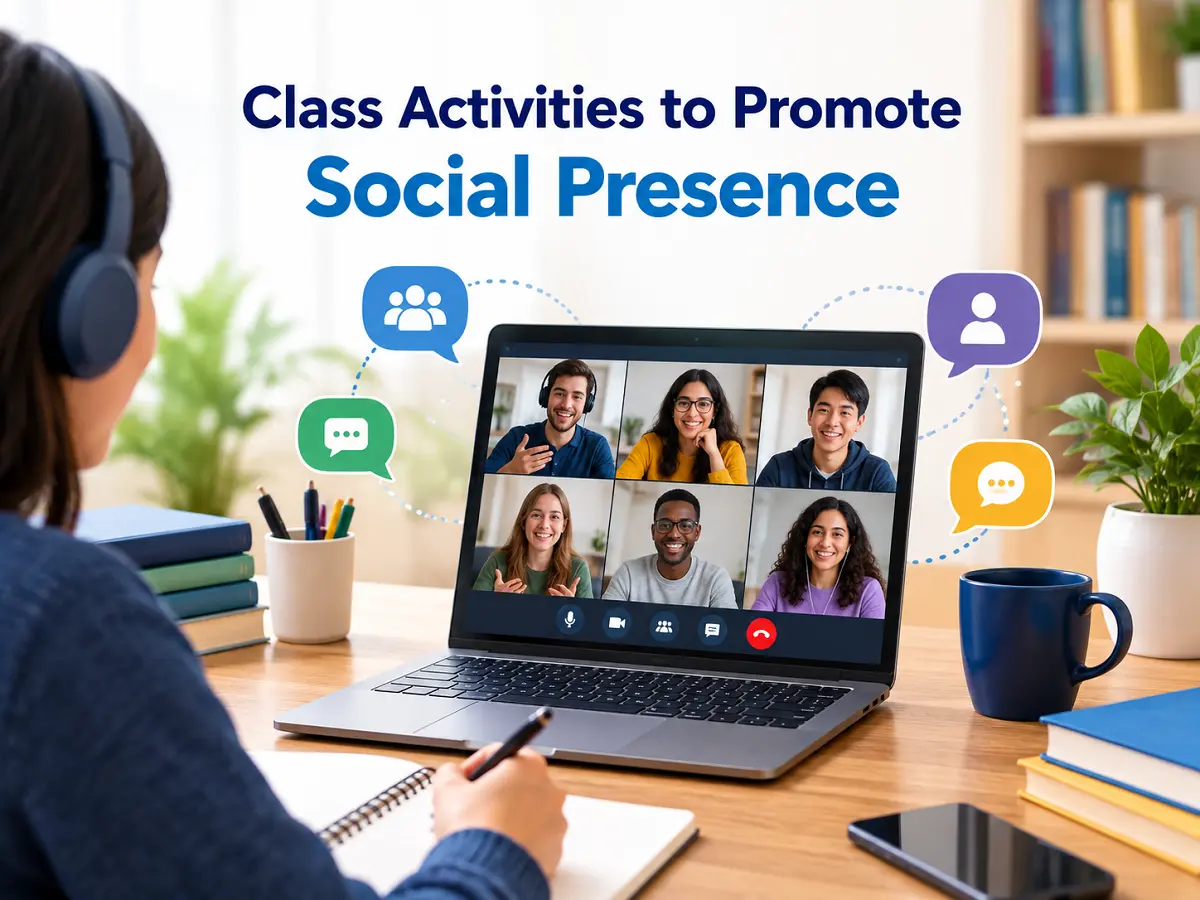 Class Activities for Online Language Learning and Social Presence