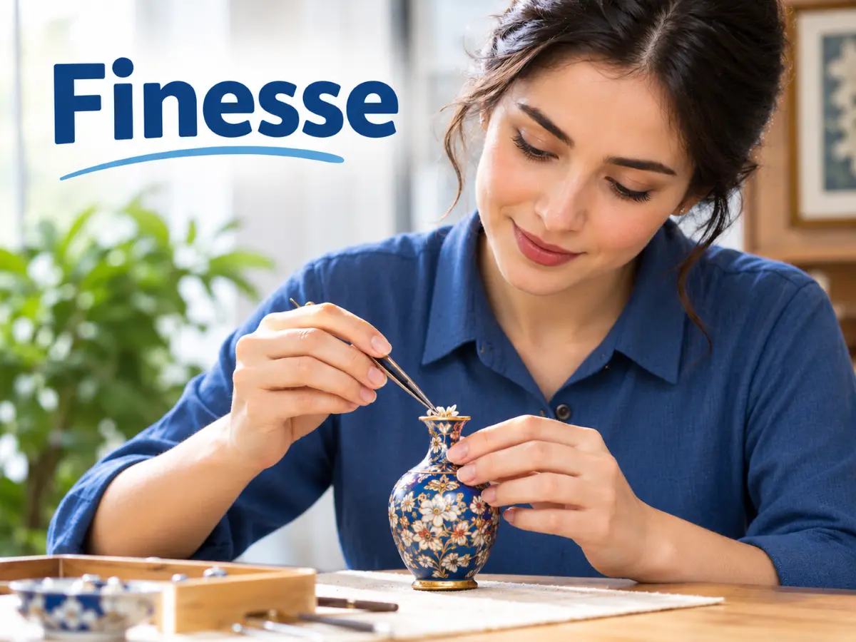 Finesse Definition in Context with Images & Video