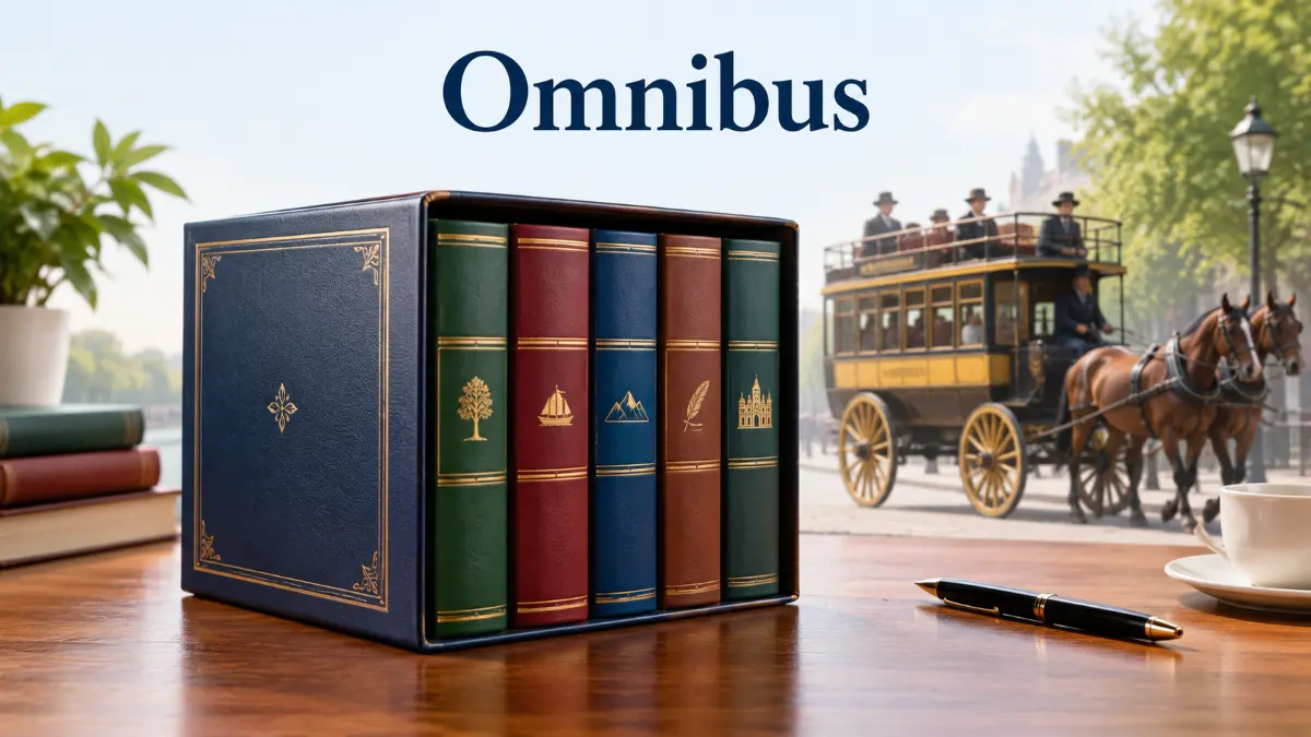 Omnibus Definition in Context with Images & Video