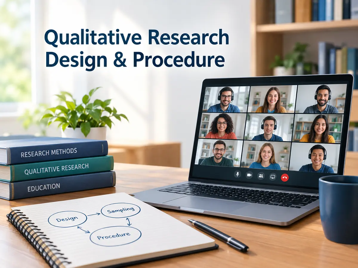 PhD Thesis Methodology: Qualitative Research Design and Procedure