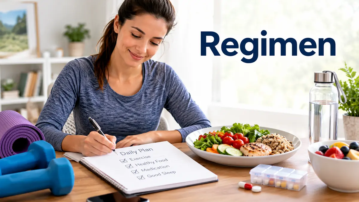Regimen Definition in Context with Images & Video