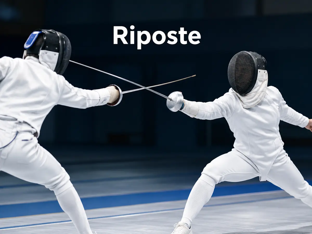 Riposte Definition in Context with Images & Video