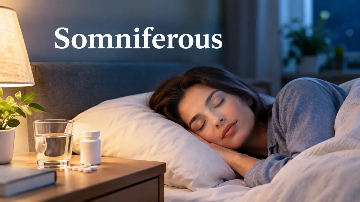 Somniferous Definition in Context with Images & Video