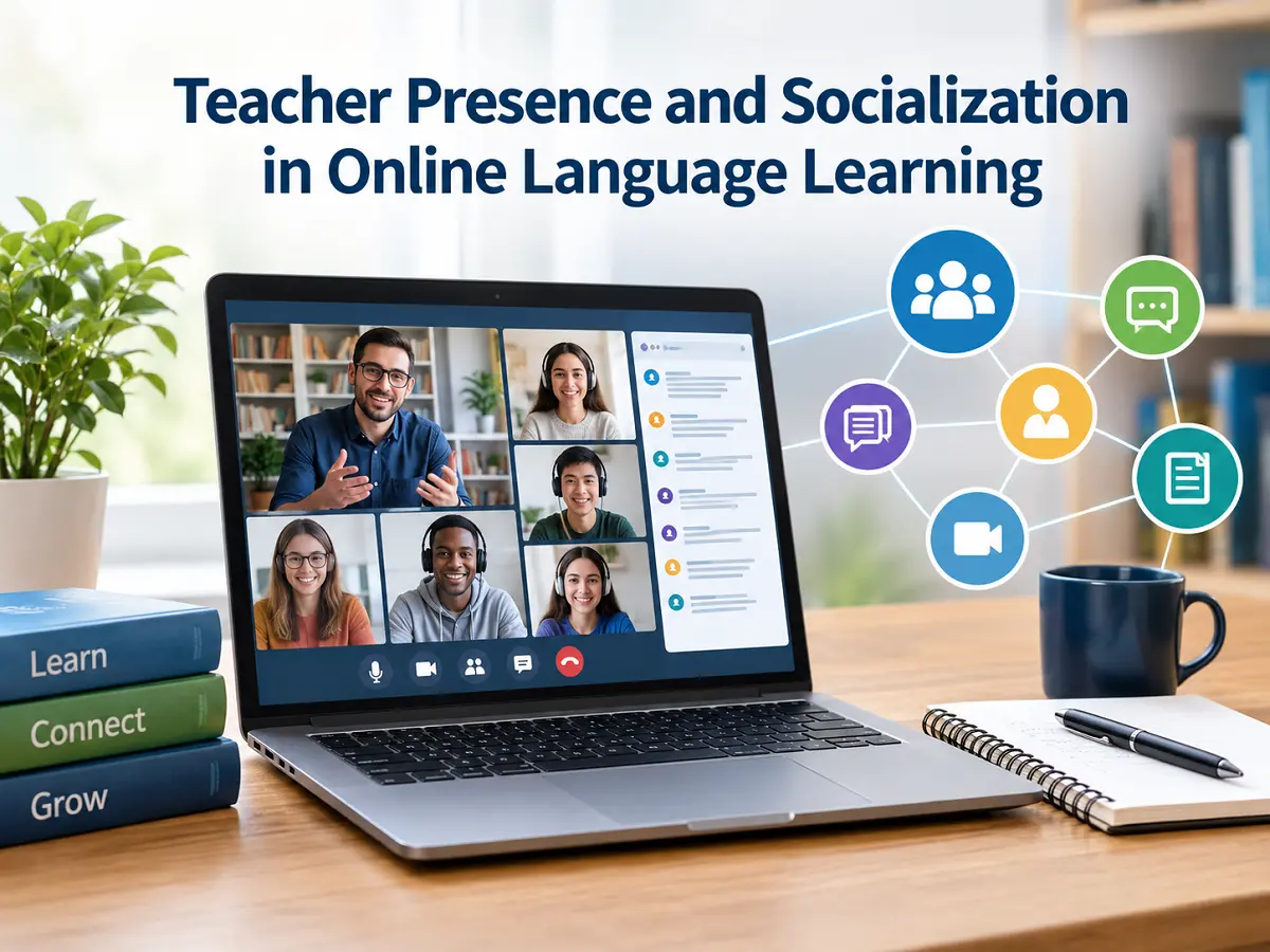 Teacher Presence and Socialization in Online Language Learning